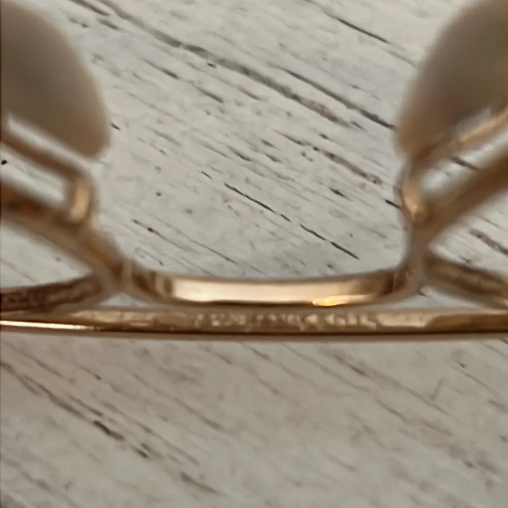 Vintage Ray ban 55 15 3136 Caravan gold frames sunglass